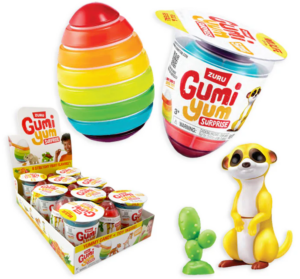 Zuru Gumi Yum Surprise Candy Toy Wildlife 15ct